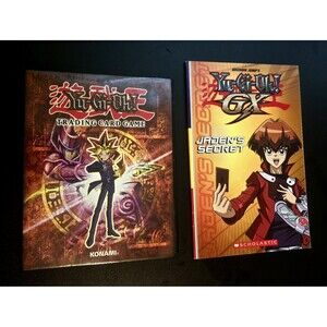 Yu-Gi-Oh 1996 Card Sleeve Collection Binder Trading & 1st Jaden's Secret 2006